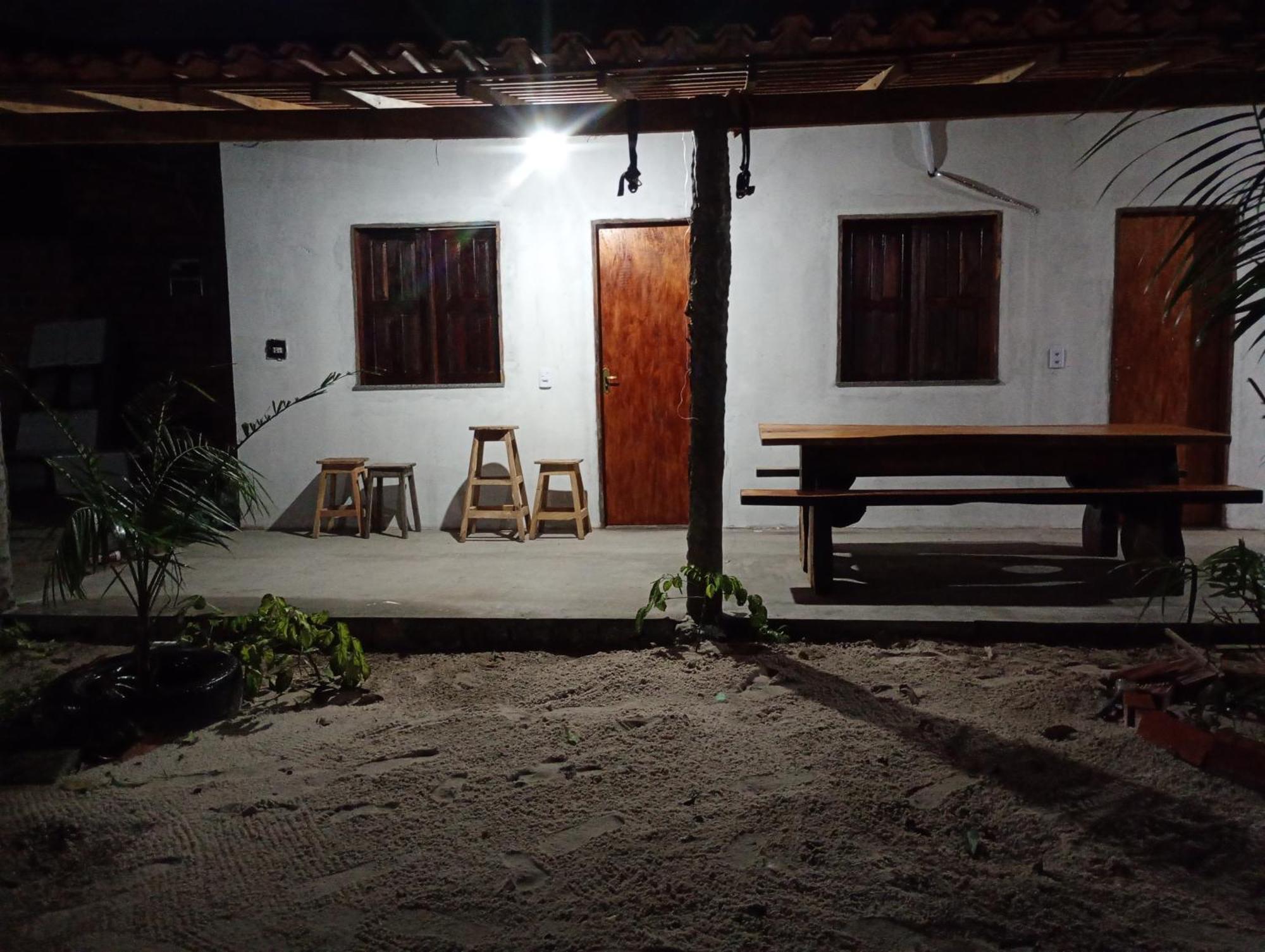 Hostel E Camping Na Rua Das Flores Santo Amaro do Maranhao Екстериор снимка